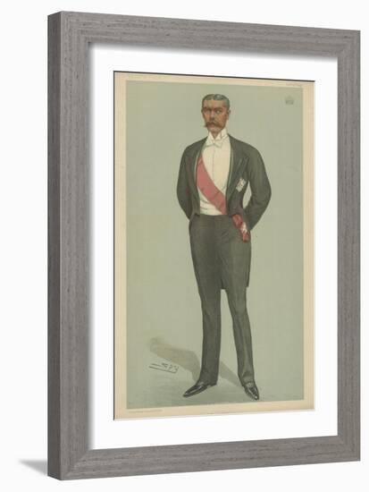 Lord Kitchener of Khartoum-Sir Leslie Ward-Framed Giclee Print