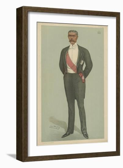 Lord Kitchener of Khartoum-Sir Leslie Ward-Framed Giclee Print