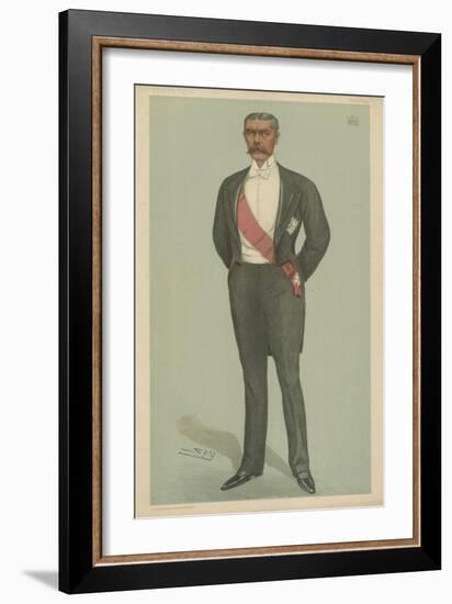 Lord Kitchener of Khartoum-Sir Leslie Ward-Framed Giclee Print