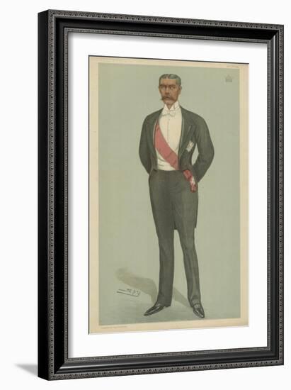 Lord Kitchener of Khartoum-Sir Leslie Ward-Framed Giclee Print