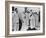 Lord Louis Mountbatten Handing over Power to Mahomed Ali Jinnah on Aug. 14, 1947-null-Framed Photo