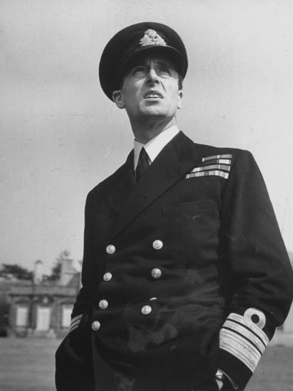 Lord Louis Mountbatten In Uniform During Wwii Photographic Print Art Com