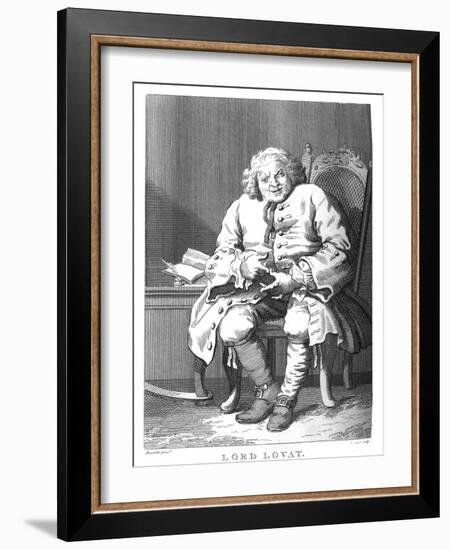 Lord Lovat by William Hogarth-William Hogarth-Framed Giclee Print