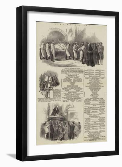 Lord Mayor's Day-null-Framed Giclee Print