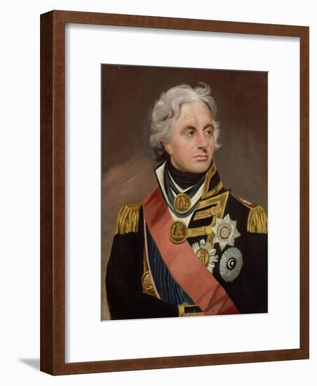 Lord Nelson (1758-1805)-Sir William Beechey-Framed Premium Giclee Print