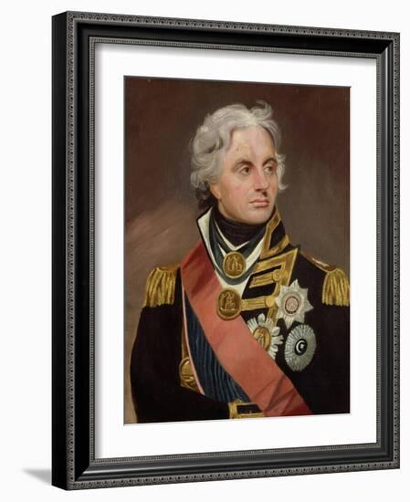 Lord Nelson (1758-1805)-Sir William Beechey-Framed Premium Giclee Print