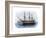 Lord Nelson's Ship HMS "Victory" in Portsmouth Harbor, 1800s-null-Framed Giclee Print