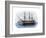 Lord Nelson's Ship HMS "Victory" in Portsmouth Harbor, 1800s-null-Framed Giclee Print