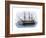 Lord Nelson's Ship HMS "Victory" in Portsmouth Harbor, 1800s-null-Framed Giclee Print