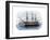 Lord Nelson's Ship HMS "Victory" in Portsmouth Harbor, 1800s-null-Framed Giclee Print