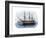 Lord Nelson's Ship HMS "Victory" in Portsmouth Harbor, 1800s-null-Framed Giclee Print