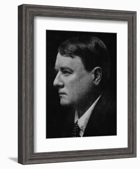 'Lord Northcliffe - The Famous Journalist's Favourite Portrait', c1925-Unknown-Framed Photographic Print