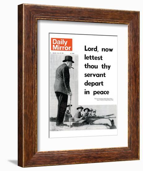 Lord, Now Lettest Thou Thy Servant Depart in Peace-null-Framed Photographic Print