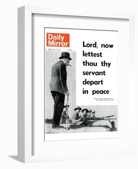 Lord, Now Lettest Thou Thy Servant Depart in Peace-null-Framed Photographic Print