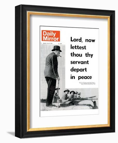 Lord, Now Lettest Thou Thy Servant Depart in Peace-null-Framed Photographic Print