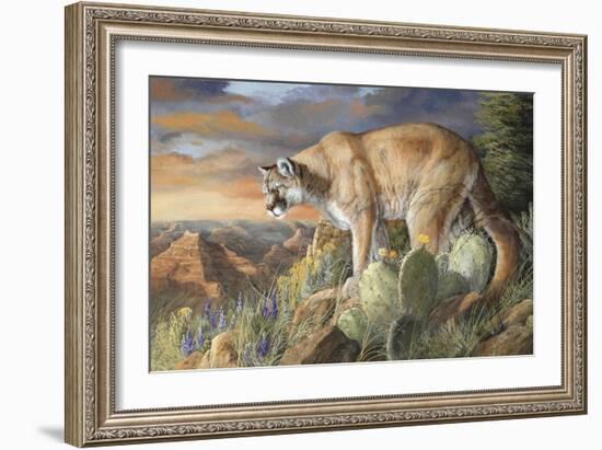 Lord of the Canyon-Trevor V. Swanson-Framed Giclee Print