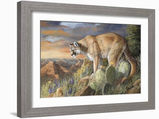 Lord of the Canyon-Trevor V. Swanson-Framed Giclee Print