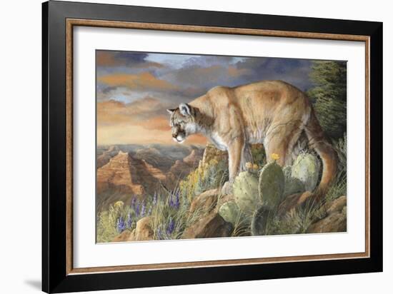 Lord of the Canyon-Trevor V. Swanson-Framed Giclee Print