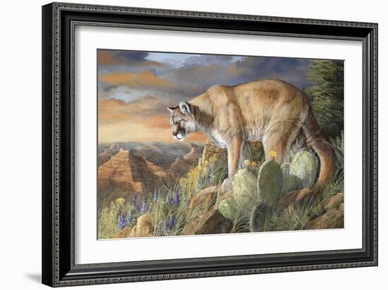 Lord of the Canyon-Trevor V. Swanson-Framed Giclee Print