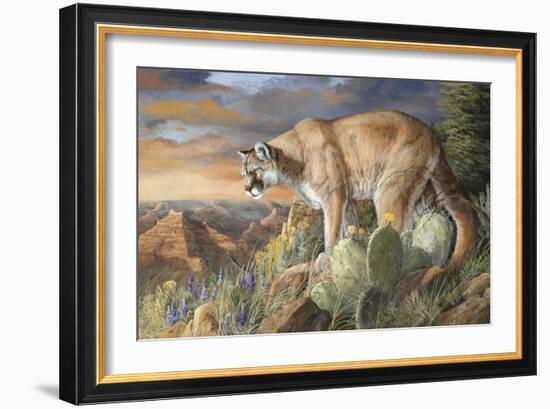 Lord of the Canyon-Trevor V. Swanson-Framed Giclee Print