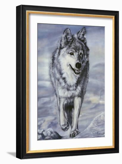 Lord of the Winterland-Jenny Newland-Framed Giclee Print