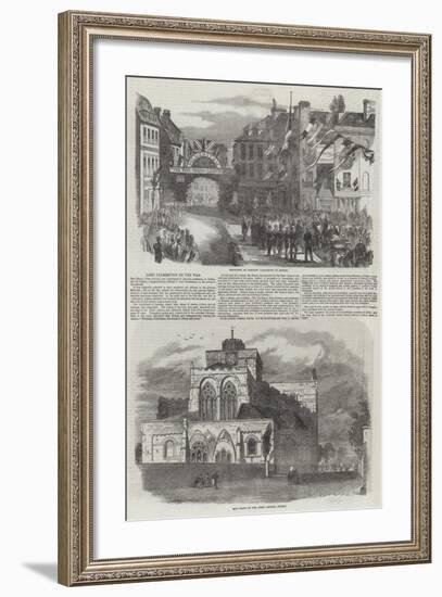 Lord Palmerston on the War-null-Framed Giclee Print