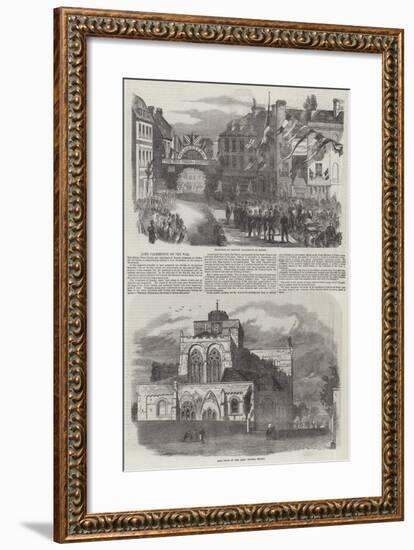 Lord Palmerston on the War-null-Framed Giclee Print