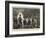 Lord Randolph Churchill at a Camp-Fire Concert at Fort Tuli-null-Framed Giclee Print