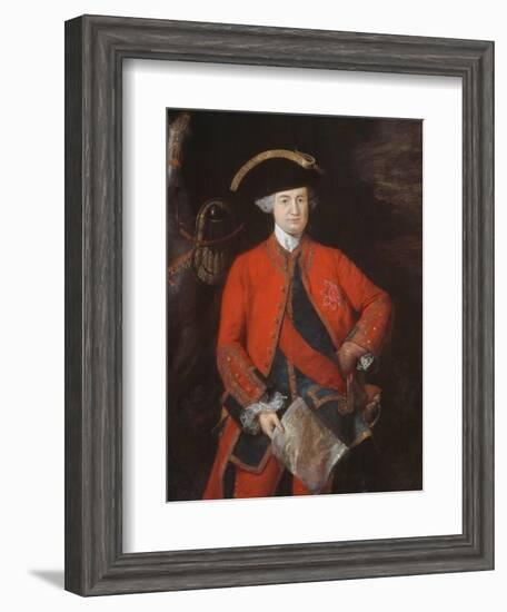 Lord Robert Clive (1725-74) in General Officer's Uniform, C.1764-Thomas Gainsborough-Framed Giclee Print