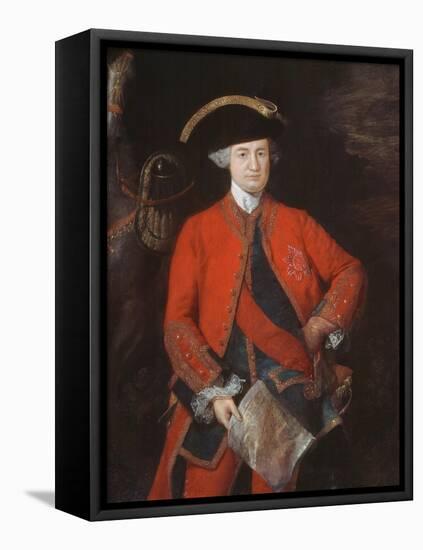 Lord Robert Clive (1725-74) in General Officer's Uniform, C.1764-Thomas Gainsborough-Framed Premier Image Canvas