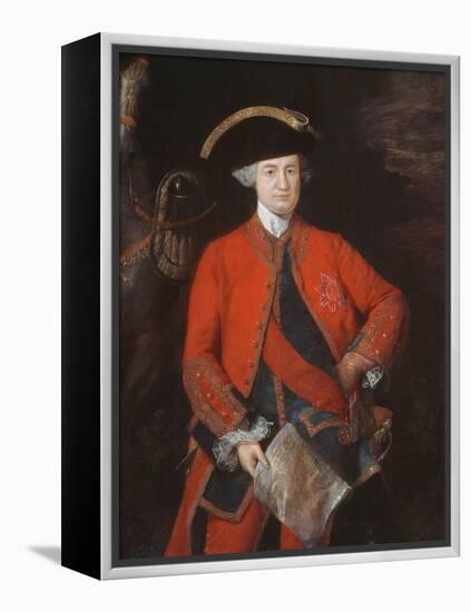 Lord Robert Clive (1725-74) in General Officer's Uniform, C.1764-Thomas Gainsborough-Framed Premier Image Canvas