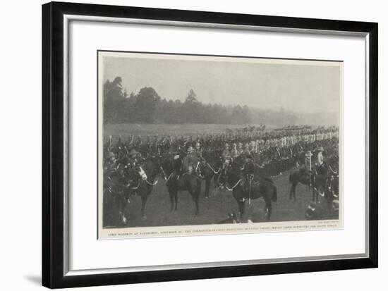 Lord Roberts at Aldershot-null-Framed Giclee Print