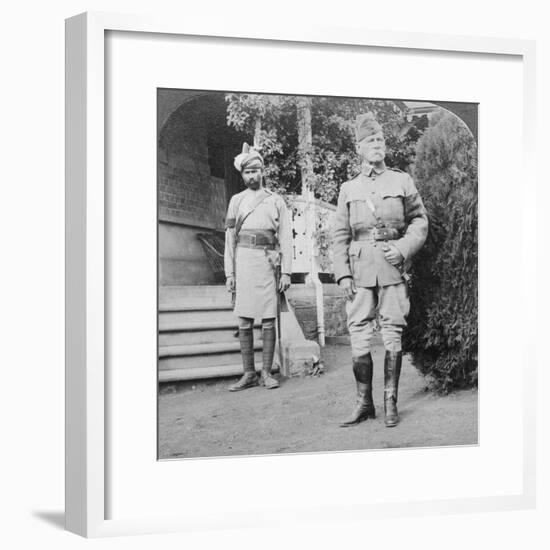 Lord Roberts, Commander in Chief of British Armies, South Africa, Boer War, 1900-1901-Underwood & Underwood-Framed Photographic Print