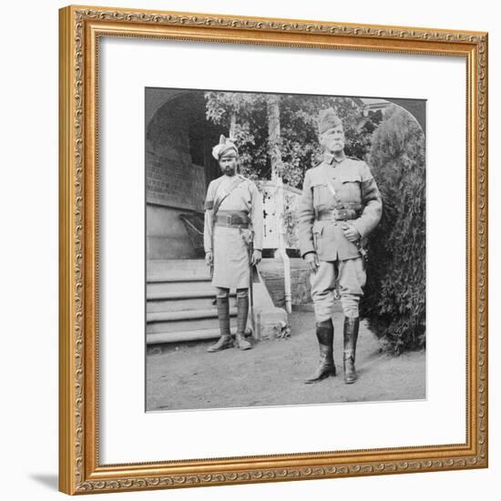 Lord Roberts, Commander in Chief of British Armies, South Africa, Boer War, 1900-1901-Underwood & Underwood-Framed Photographic Print