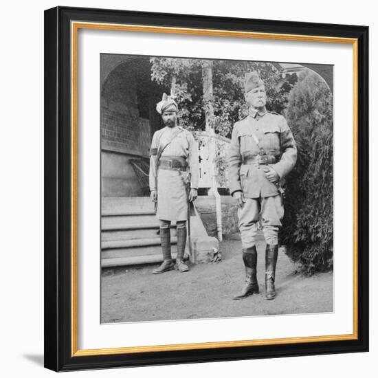 Lord Roberts, Commander in Chief of British Armies, South Africa, Boer War, 1900-1901-Underwood & Underwood-Framed Photographic Print