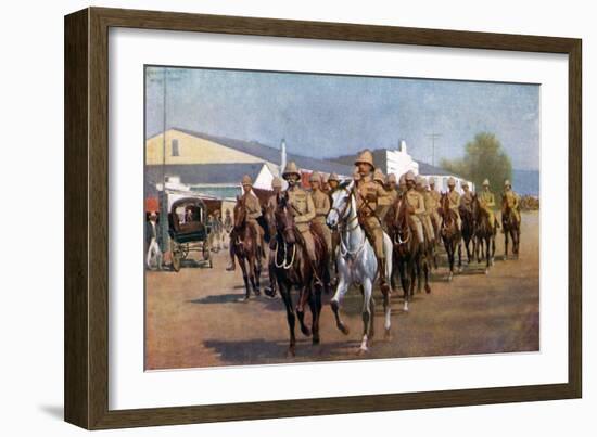 Lord Roberts Entering Pretoria, 1925-Sidney E Paget-Framed Giclee Print