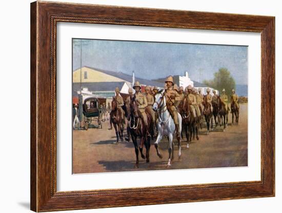 Lord Roberts Entering Pretoria, 1925-Sidney E Paget-Framed Giclee Print