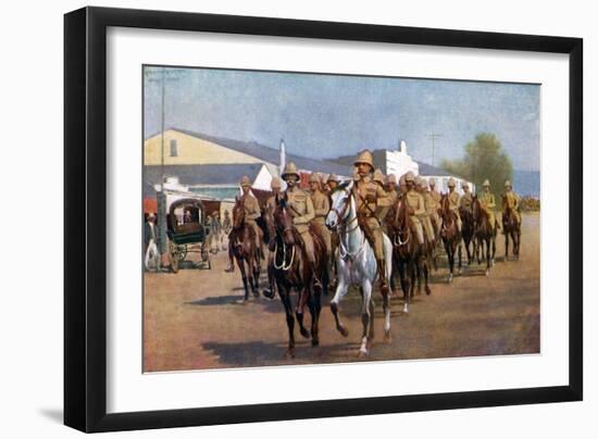 Lord Roberts Entering Pretoria, 1925-Sidney E Paget-Framed Giclee Print