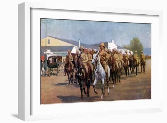 Lord Roberts Entering Pretoria, 1925-Sidney E Paget-Framed Giclee Print