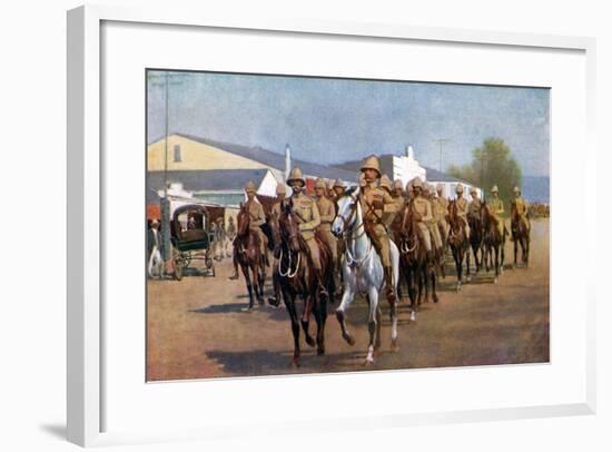 Lord Roberts Entering Pretoria, 1925-Sidney E Paget-Framed Giclee Print