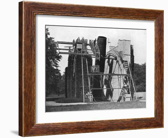 Lord Rosse's Telescope, Birr, Offaly, Ireland, 1924-1926-W Lawrence-Framed Giclee Print