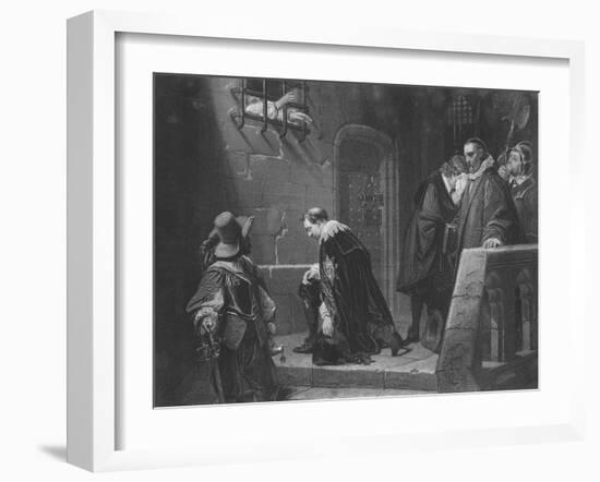 Lord Strafford led to execution-Hippolyte Delaroche-Framed Giclee Print
