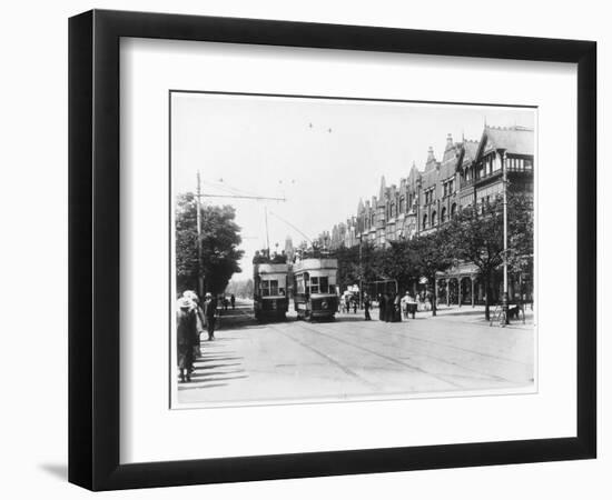 Lord Street, Southport, Metropolitan Borough of Sefton-null-Framed Photographic Print