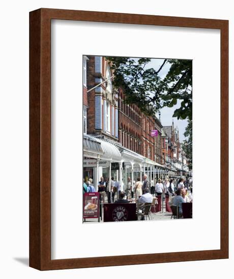 Lord Street, the Main Street of Southport, Merseyside, England, United Kingdom, Europe-Ethel Davies-Framed Photographic Print