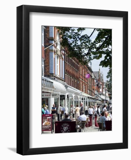 Lord Street, the Main Street of Southport, Merseyside, England, United Kingdom, Europe-Ethel Davies-Framed Photographic Print