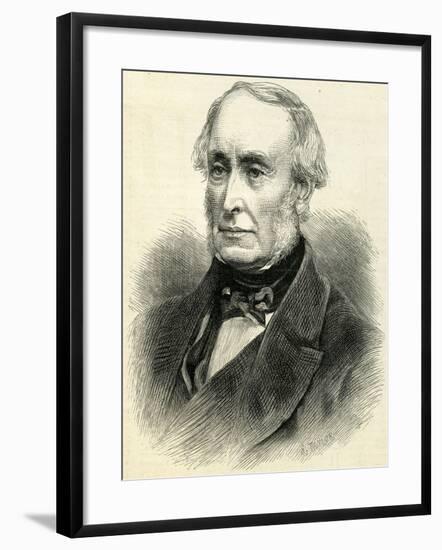 Lord William Armstrong (1810-1900) from 'The Illustrated London News' 23rd August, 1884-null-Framed Giclee Print