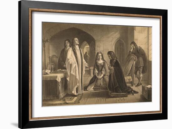 'Lord William Russell Receiving the Sacrament', 1886-Robert Anderson-Framed Giclee Print