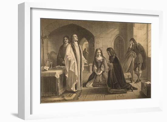 'Lord William Russell Receiving the Sacrament', 1886-Robert Anderson-Framed Giclee Print