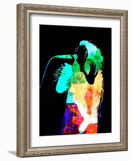 Lorde Watercolor II-Lana Feldman-Framed Art Print