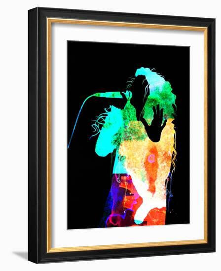 Lorde Watercolor II-Lana Feldman-Framed Art Print